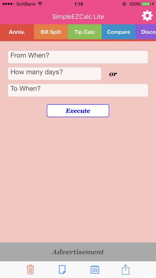 #1. Simple Easy Calc Lite (iOS) Podle: Hiroyuki Suzuki