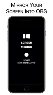 screen mirror for obs iphone screenshot 1