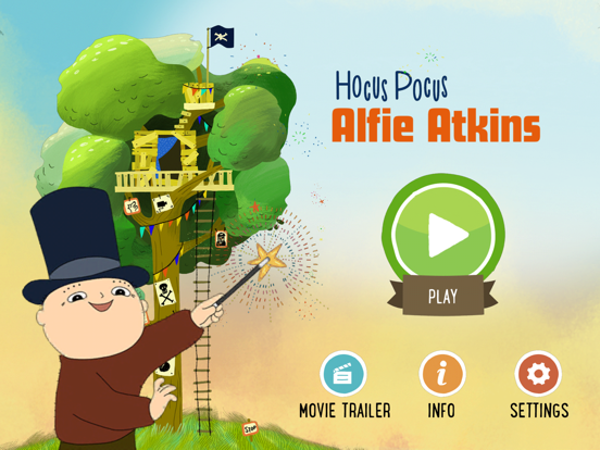 Hocus Pocus Alfie Atkins iPad app afbeelding 1