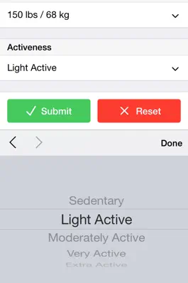 Game screenshot Daily Calorie hack