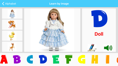 Screenshot #1 pour ABC Alphabet Learning App