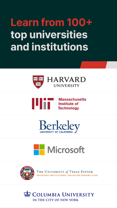 edX: Courses by Harvard & MIT Screenshot