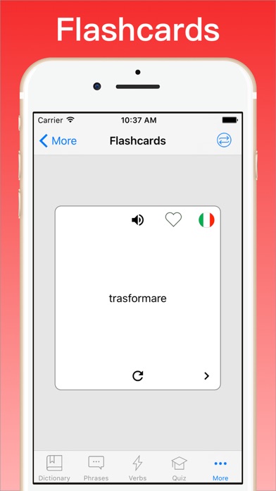 Italian Dictionary + © Screenshot