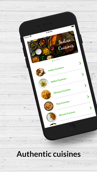 Universal Cuisines Screenshot 2 - AppWisp.com Universal Cuisines Screenshot 2 - AppWisp.com