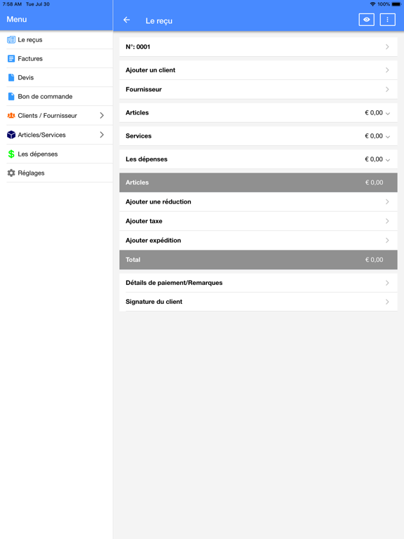 Screenshot #4 pour Invoice, Receipt & Estimate