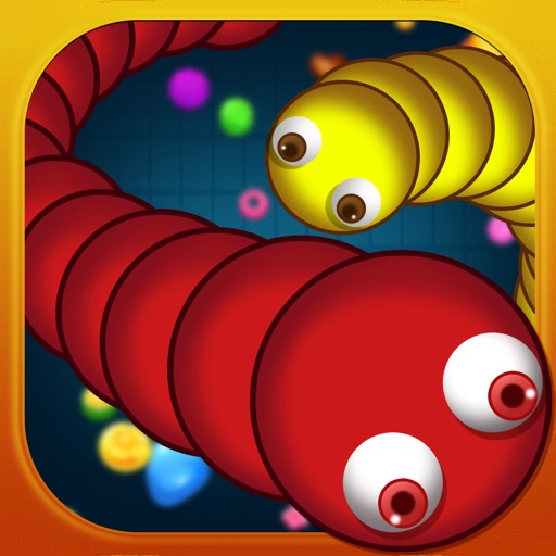 Happy Snake vs worm Icon