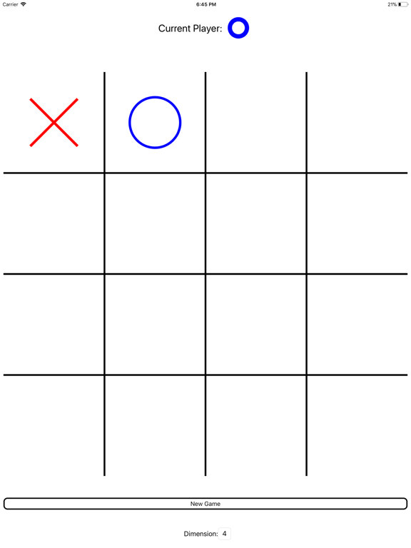 Screenshot #4 pour N-by-N Tic-Tac-Toe
