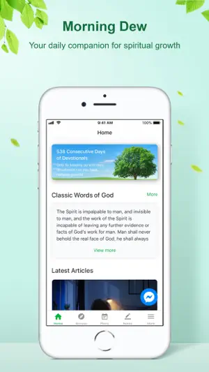 Morning Dew - Devotionals screenshot 1