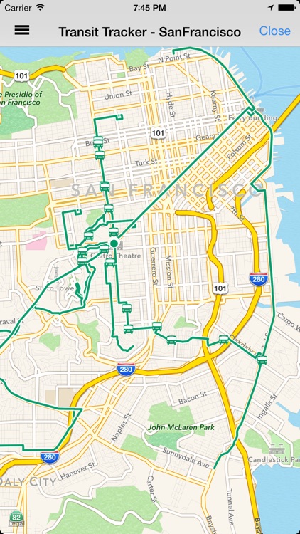 Transit Tracker - San Fran