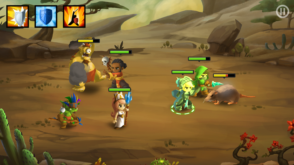#1. Battleheart 2 (iOS) 由: Mika Mobile, Inc.