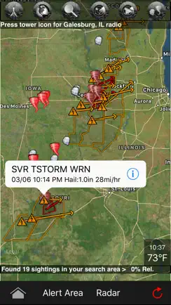 TornadoSpy+ iPhone image 3