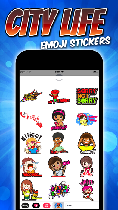 City Life Emoji Stickers screenshot 3