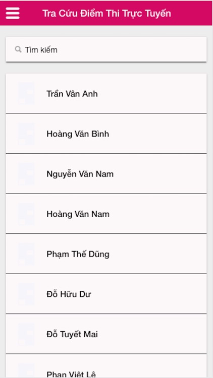 Tra Cứu Điểm Thi Trực Tuyến