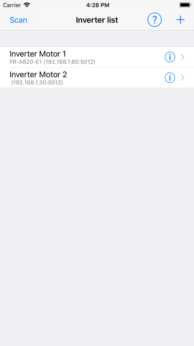 Screenshot #1 pour Inverter StartApp