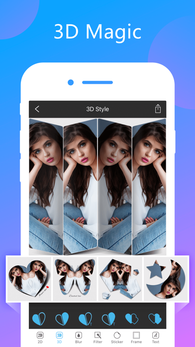 Photo Mirror Collage Maker Proのおすすめ画像2