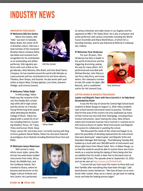 Rhythm Scene iPad screenshot 5 - Music app
