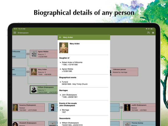 Screenshot #3 for Family Tree Explorer Viewer