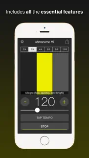 metronome m1 iphone screenshot 2