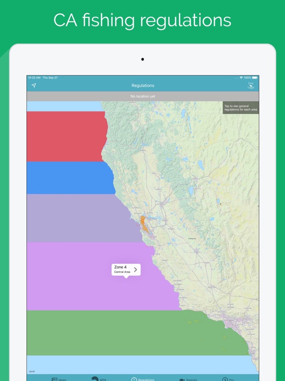 FishLegal iPad screenshot 3 - Sports app