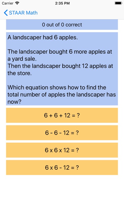 STAAR Math for Grade School