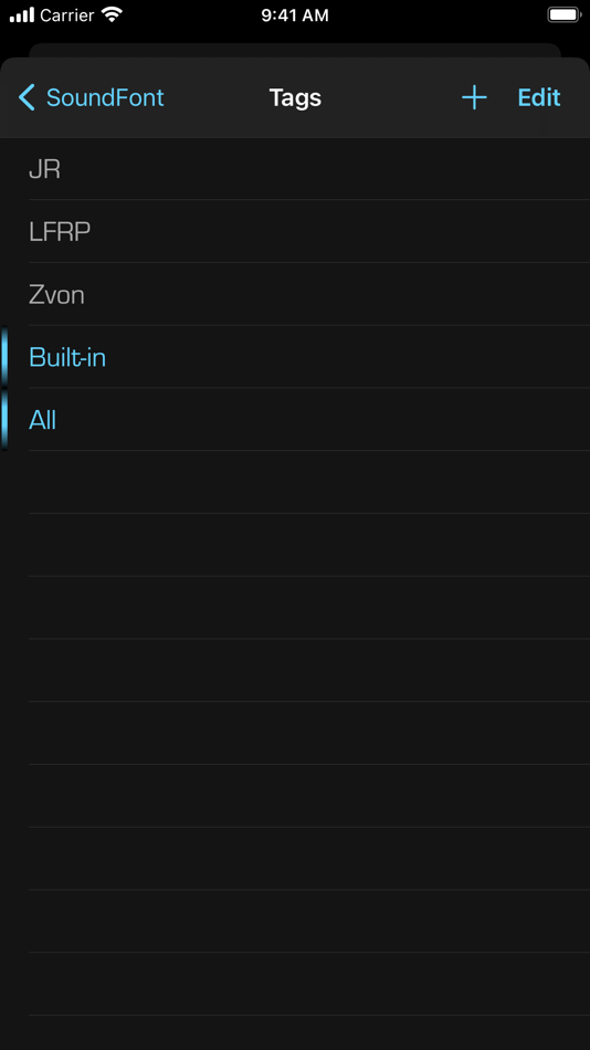 #10. SoundFonts (iOS) Av: Brad Howes