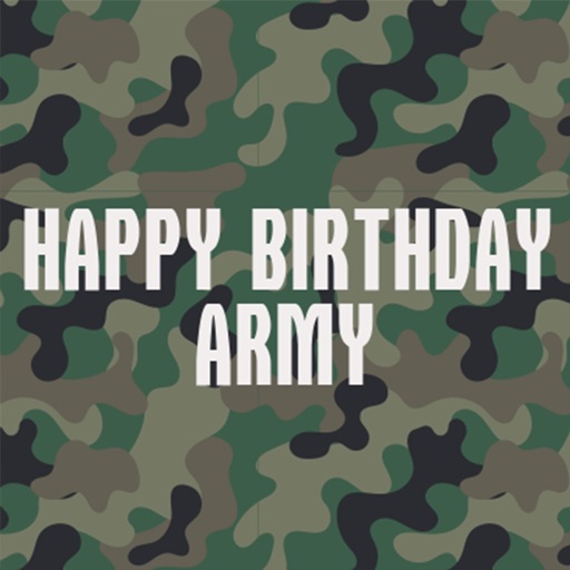 Army Birthday Stickers icon