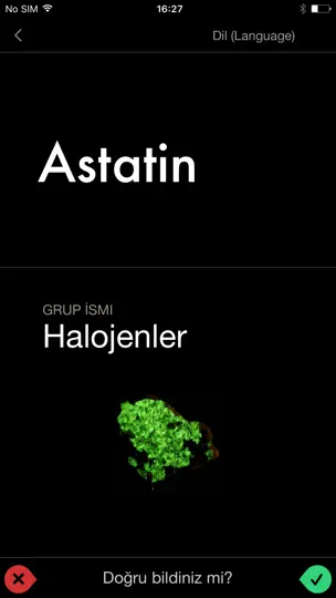 Elementler: Bilgi Kartları iPhone Ekran Görüntüsü 3
