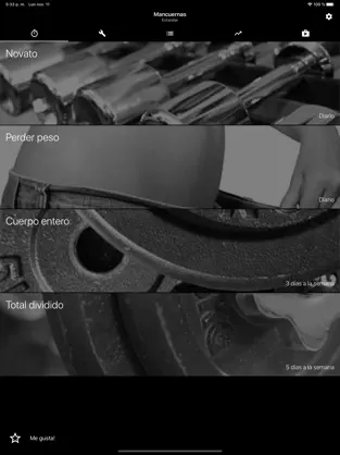 Screenshot 4 Entrenamiento con mancuernas. iphone