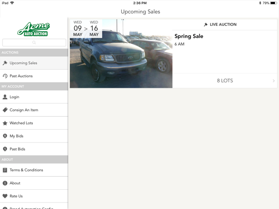 Car Auction Apps >> Acme Auto Auction App Price Drops Car Auction Apps >> Acme Auto Auction App Price Drops