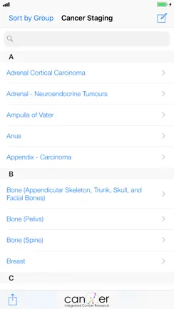 TNM Cancer Staging Calculator iPhone image 2