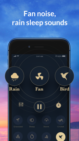 Sleep Sounds White Noise, Rain screenshot