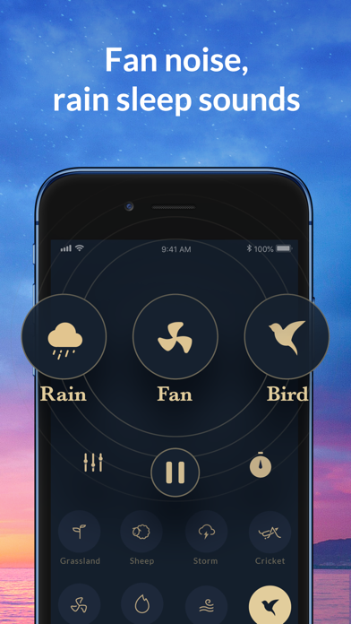 Sleep Sounds White Noise, Rain Screenshot