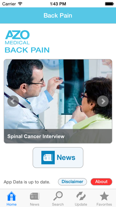 Screenshot #1 pour Back Pain by AZoMedical