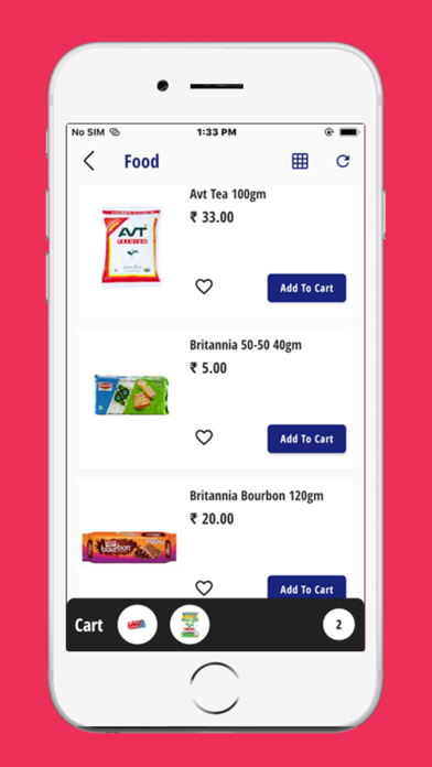 Unipro Shopping App Screenshot