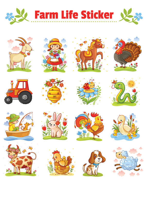 Screenshot #4 pour Farm Life Sticker