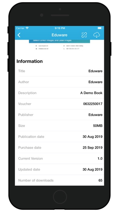 EduBook Eduware Screenshot