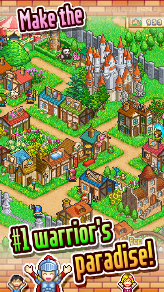 #4. Dungeon Village (iOS) โดย: Kairosoft Co.,Ltd