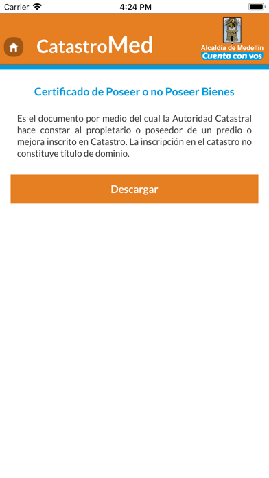 App screenshot