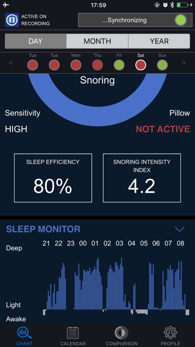 Screenshot #3 pour Nitelink2 Sleep Tracker