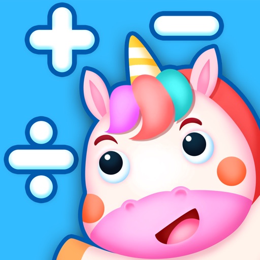 Baby Unicorn Girl Math Games iOS App