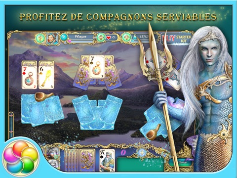 Screenshot #5 pour Emerland Solitaire Journey