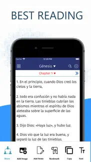 la biblia ntv en español iphone screenshot 1