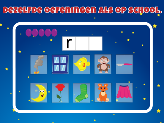 AVI leren lezen groep 3 iPad app afbeelding 3