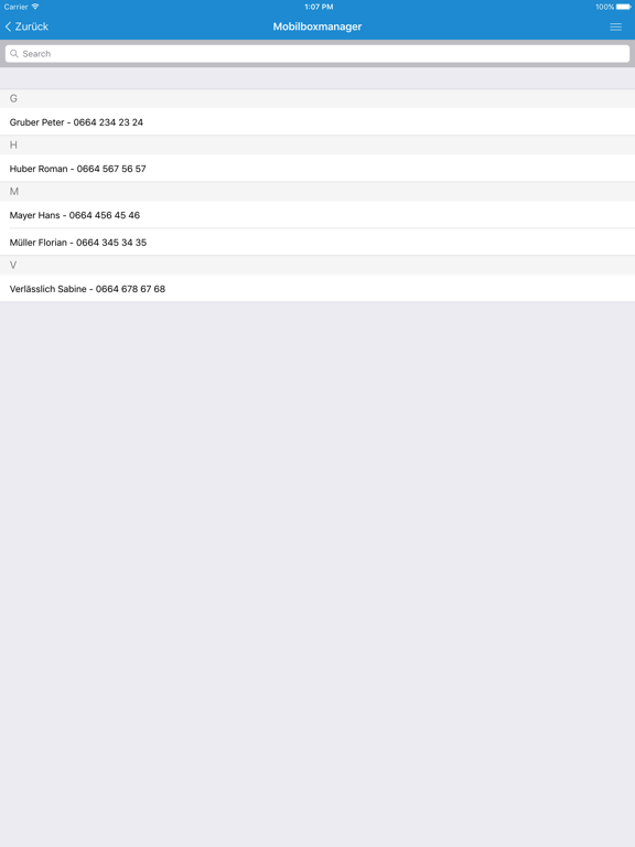 Screenshot #6 pour Mobilboxmanager