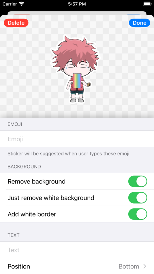 #7. Sticker Maker for Telegram (iOS) 由: Nikita Starshinov
