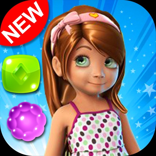 Candy Girl - Fun match 3 games icon