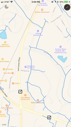 Peachtree City Cart Paths screenshot 4