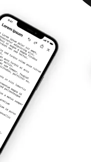 text editor - document editor iphone screenshot 2