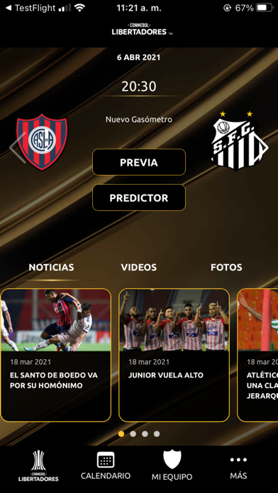 CONMEBOL Libertadores screenshot 4