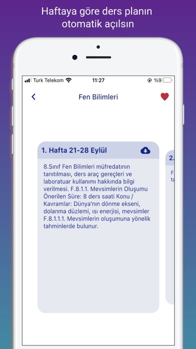 Kazanım Mobil - Yıllık Planlar Screenshot